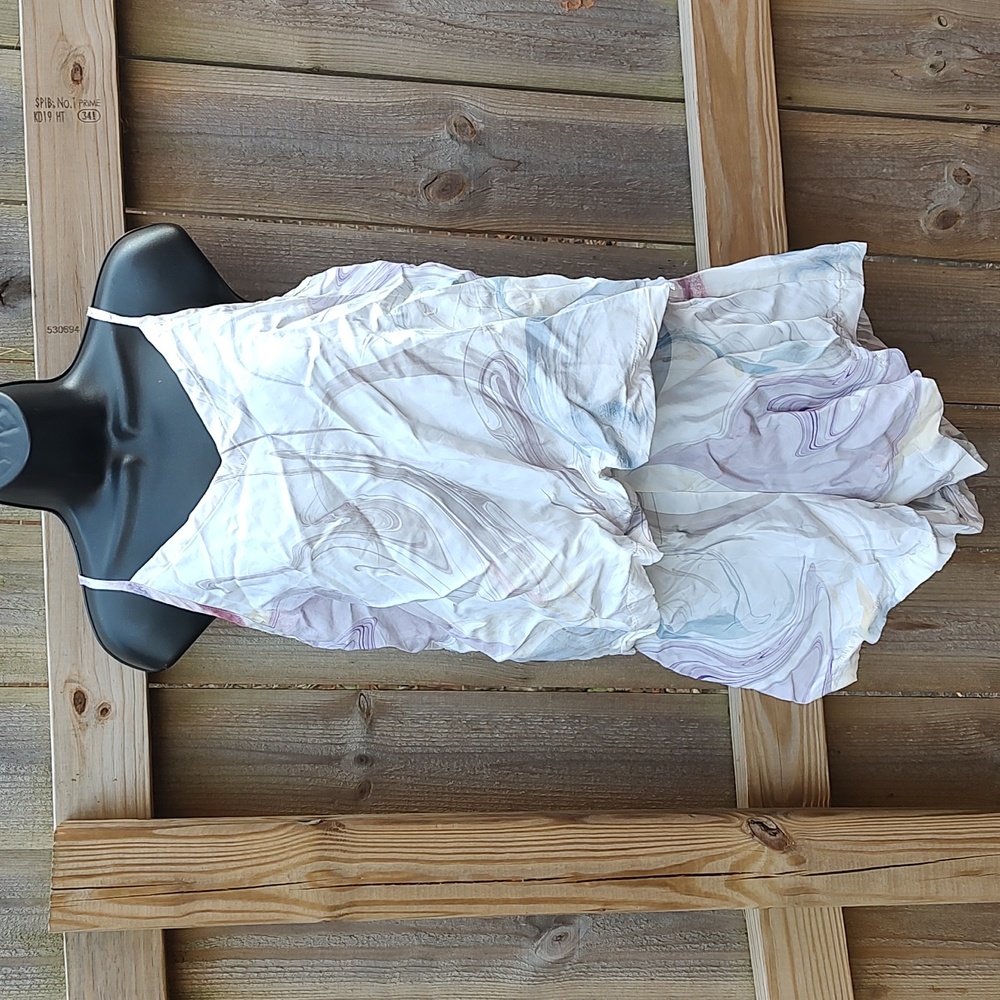 🏵️ Athleta Calm Cool Cami and Short Two Piece Sleep Set